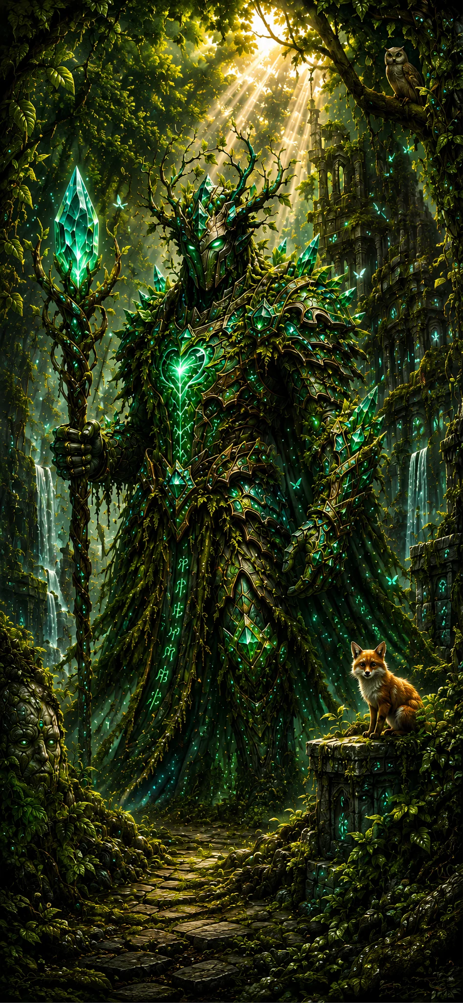 Emerald Warden artwork