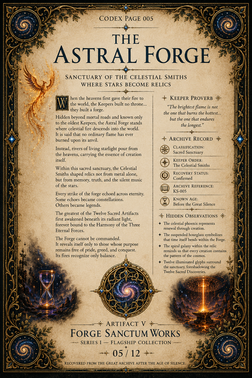 Codex record for Astral Forge